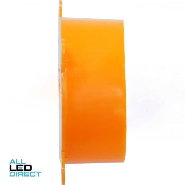 Tripac Disposable Round Conduit Junction Box Lid Orange Each