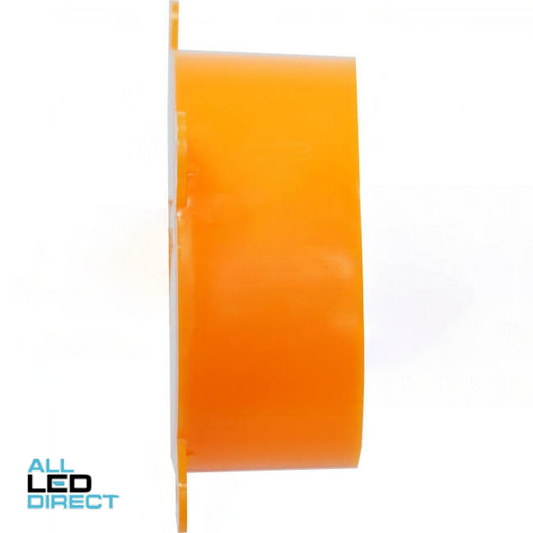 Tripac Disposable Round Conduit Junction Box Lid Orange Each