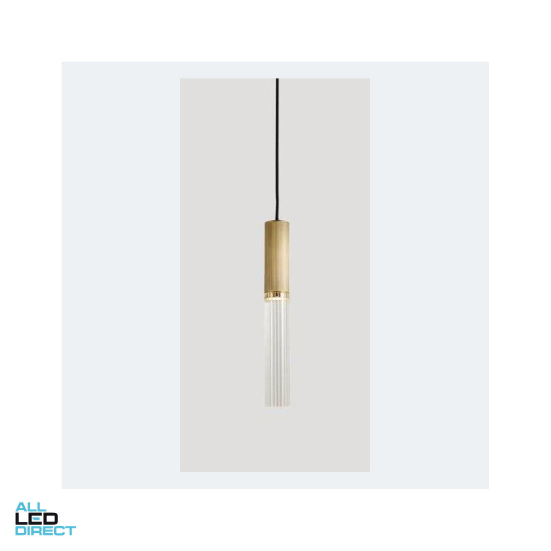 5W fluted pendant Brights ALL LED Direct