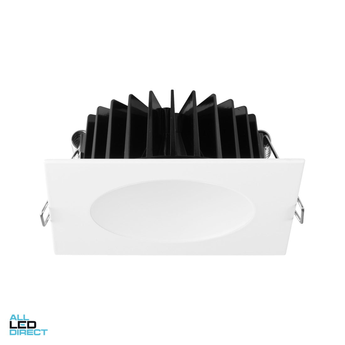 SAL 10 W 92 mm ECOGEM Square Dimmable LED Fixed Downlight White 6000 K 800 lm