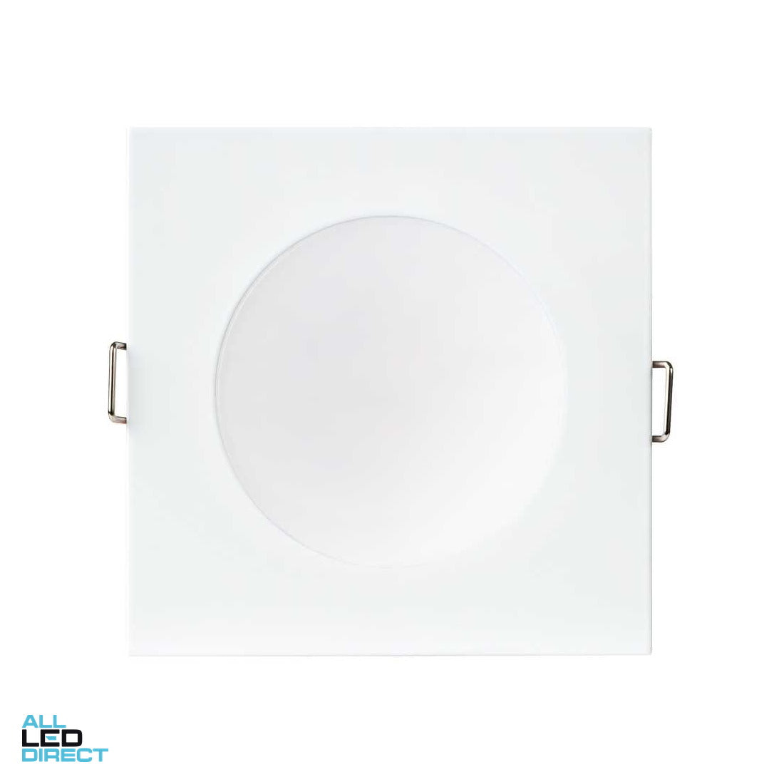 SAL 10 W 92 mm ECOGEM Square Dimmable LED Fixed Downlight White 6000 K 800 lm