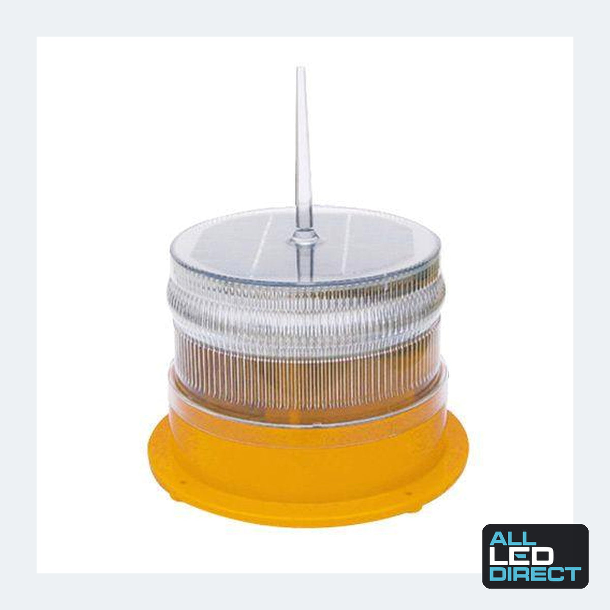 Long Range Solar Flashing LED Light | ALL LED Direct