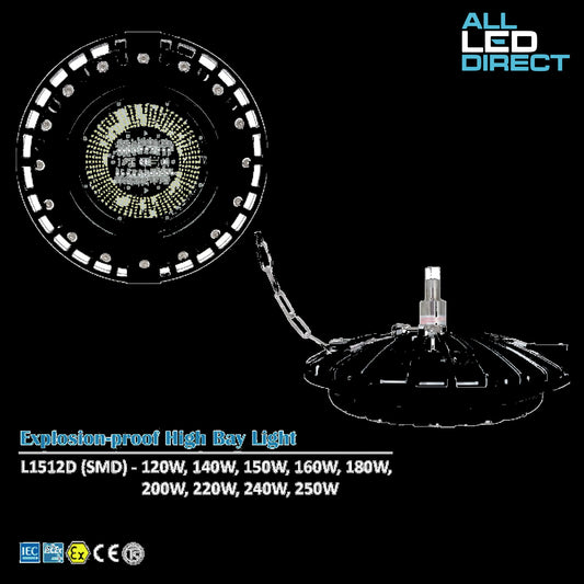 Explosion-proof LED High Bay, SMD, up to 250W