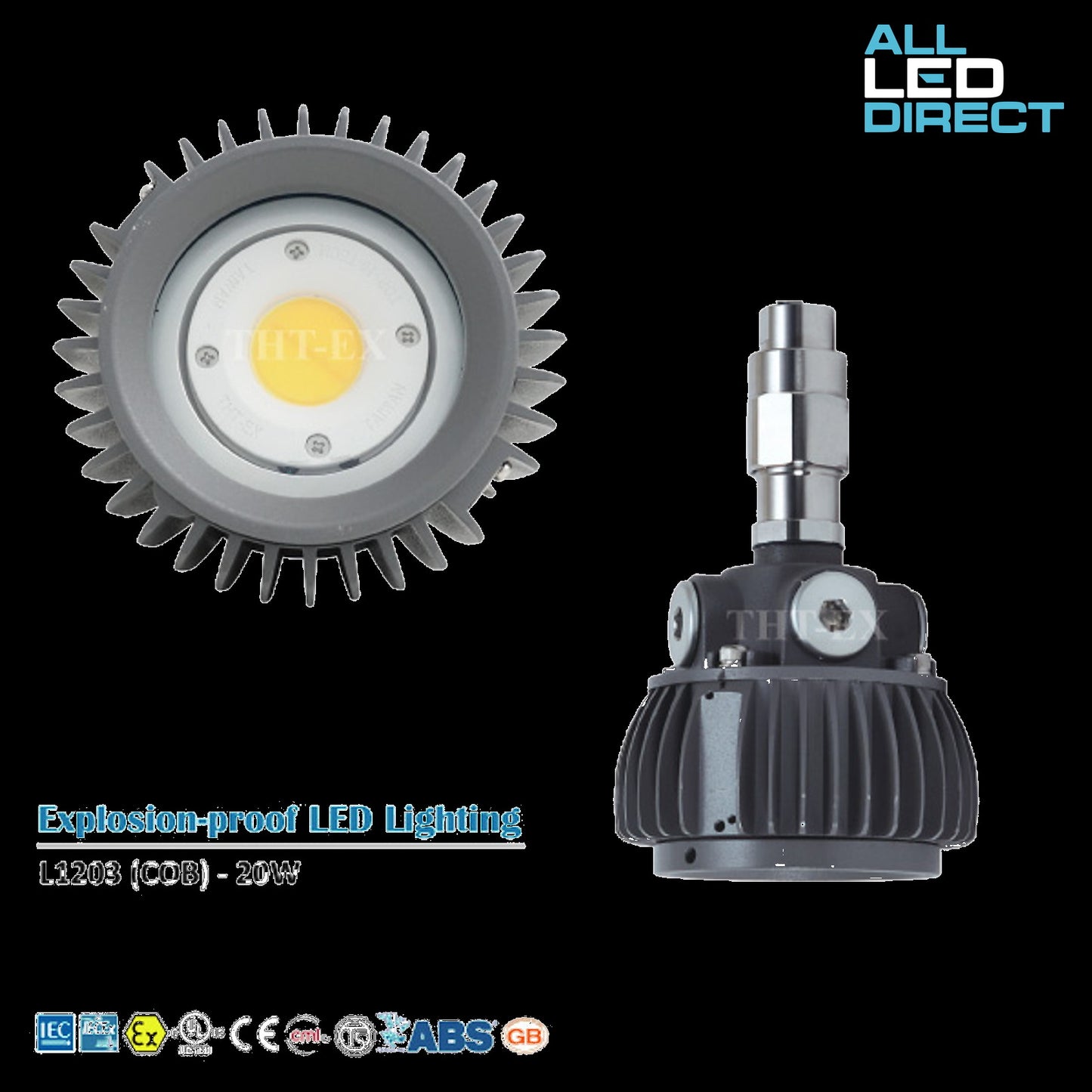 Universal Explosion Proof LED Lighting L1203 20W COB