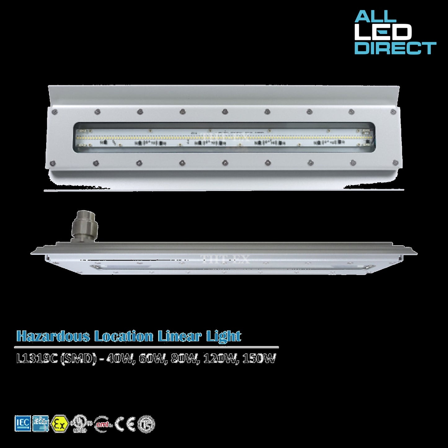 Universal Explosion-proof LED Lighting L1319 SMD 2ft