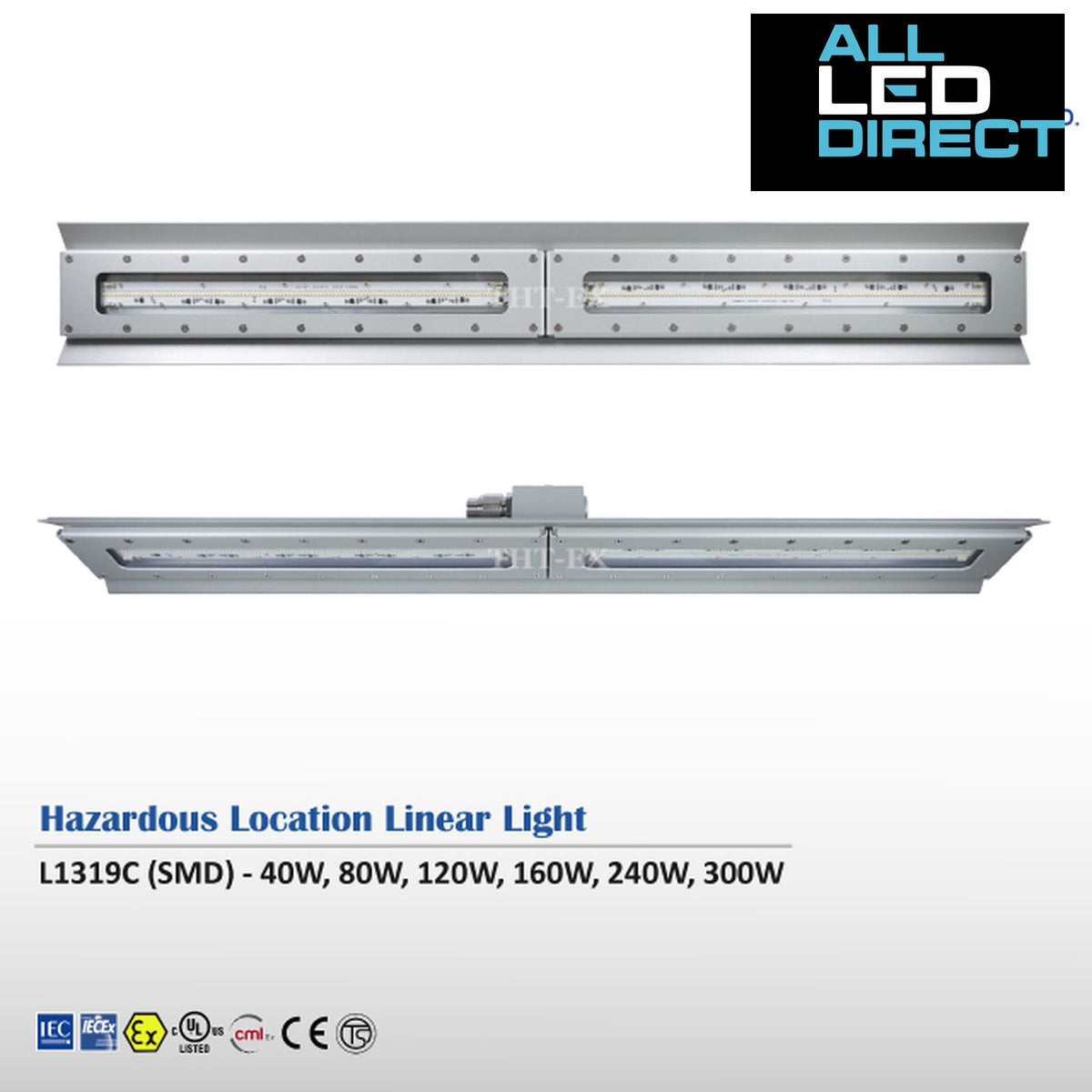 Universal Explosion-proof LED Lighting L1319 SMD 4ft