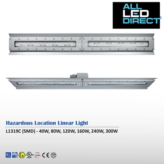 Explosion-proof Linear LED Light, SMD, 4ft