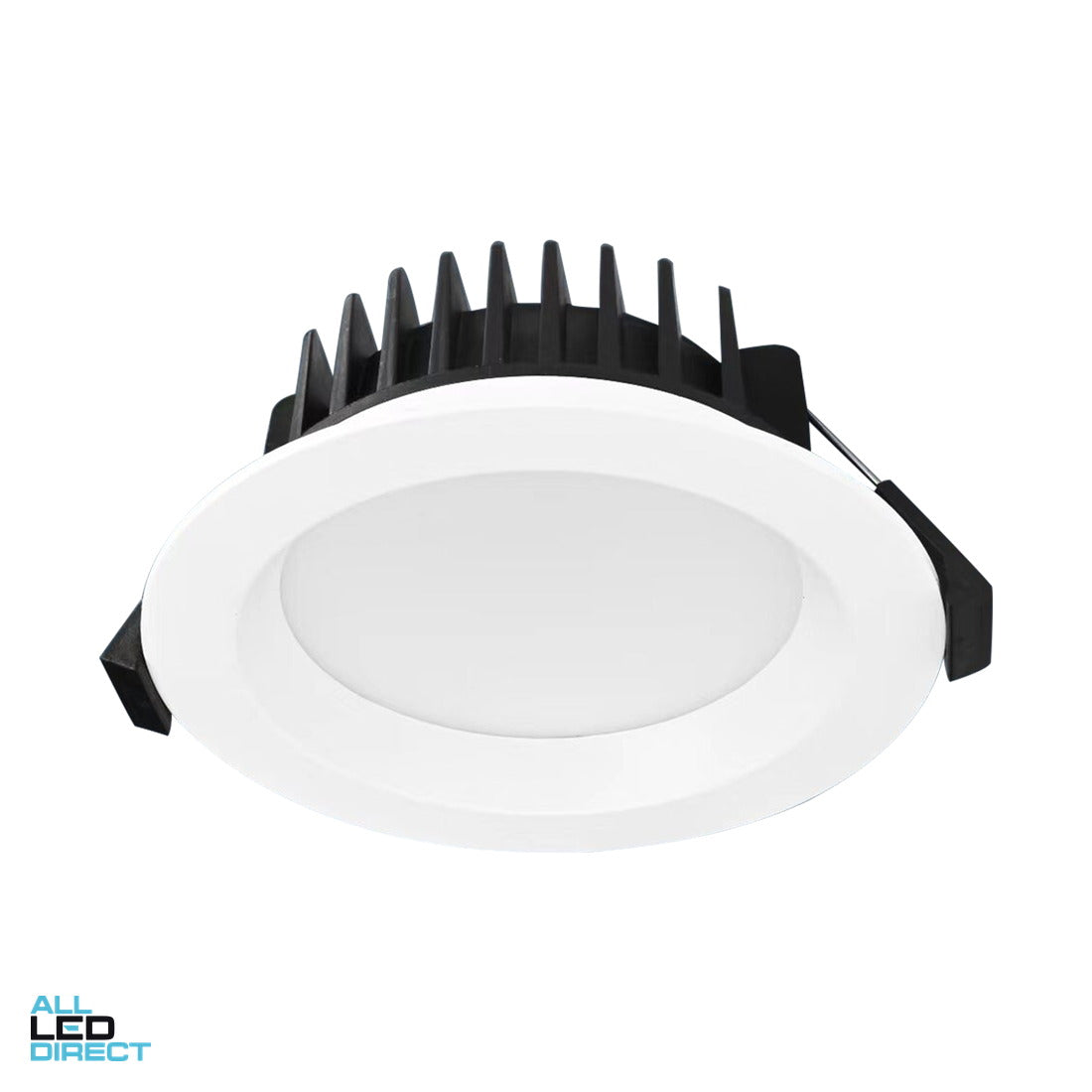 Vibe 12 W 90 mm Dimmable LED Downlight Remote Driver IP44 White 3000/4000/5000 K